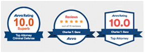 Avvo Rating 10.0 Superb Top Attorney Criminal Defense | Reviews Charles T. Ganz Avvo | Avvo Rating 10.0 Charles T. Ganz Top Attorney